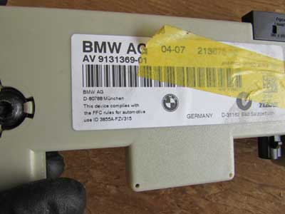 BMW Antenna Amplifier Diversity 315 MHz 65209131369 E82 E90 128i 135i 323i 325i 328i 330i M32